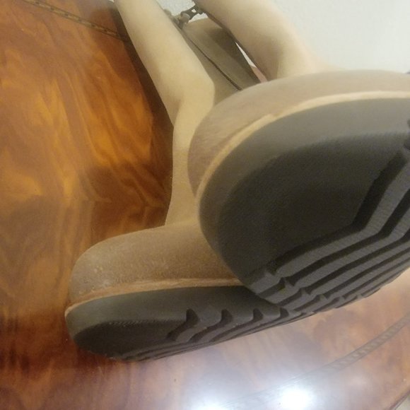 Sorel After Hours Beach Tan Suede Wedge Boot 8 1/2 NWOT/No Box - Picture 10 of 11